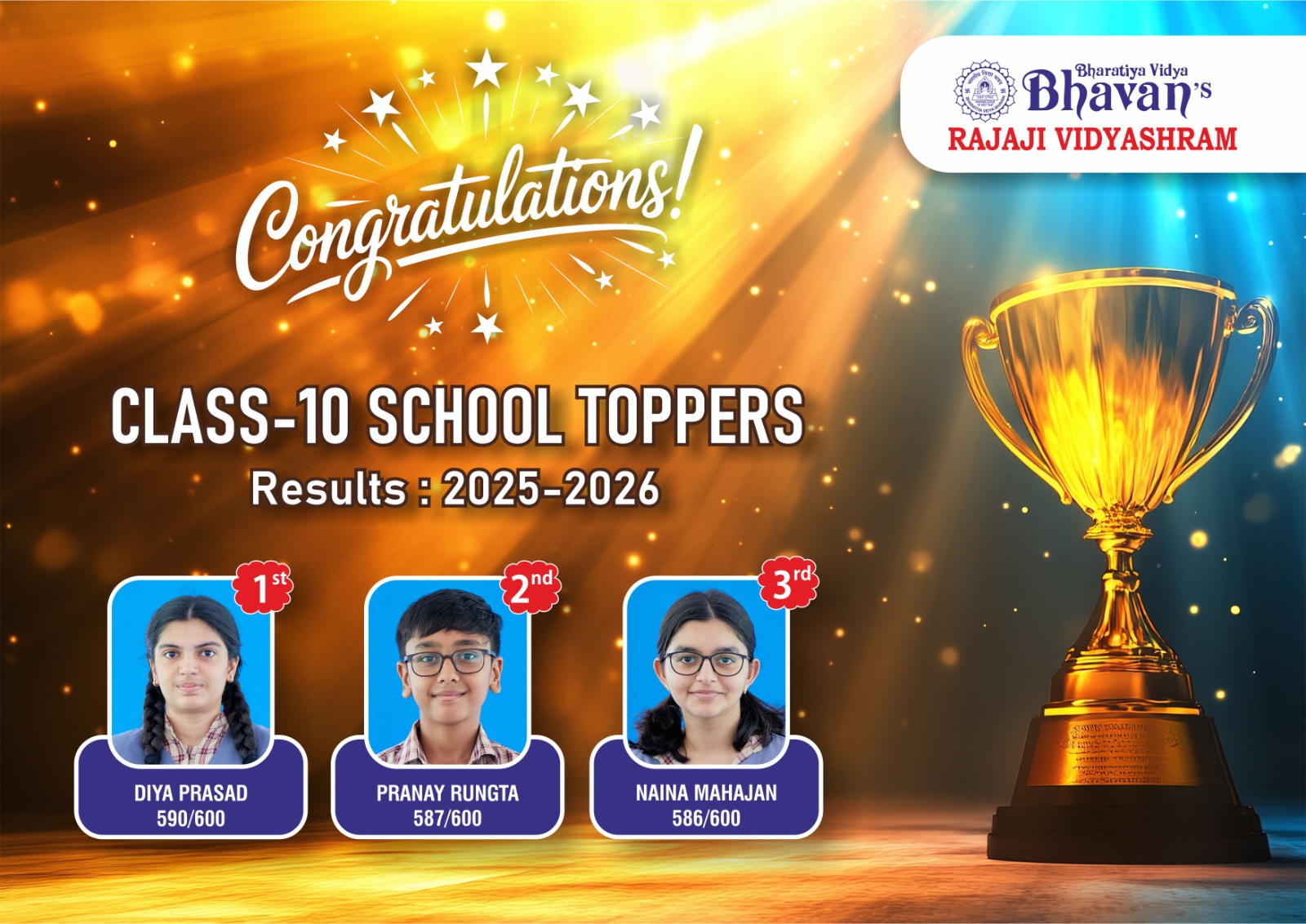 Class-10 School Topper 2025-2026