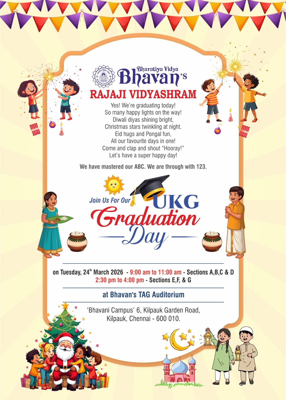 UKG Graduation Day 2025-2026